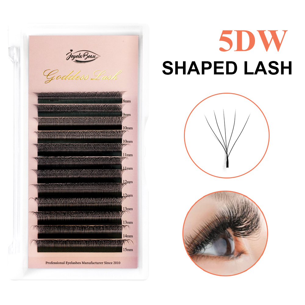 Eyelash Extension Supernatural - Sztuczne rzęsy Goddess 5D w kształcie