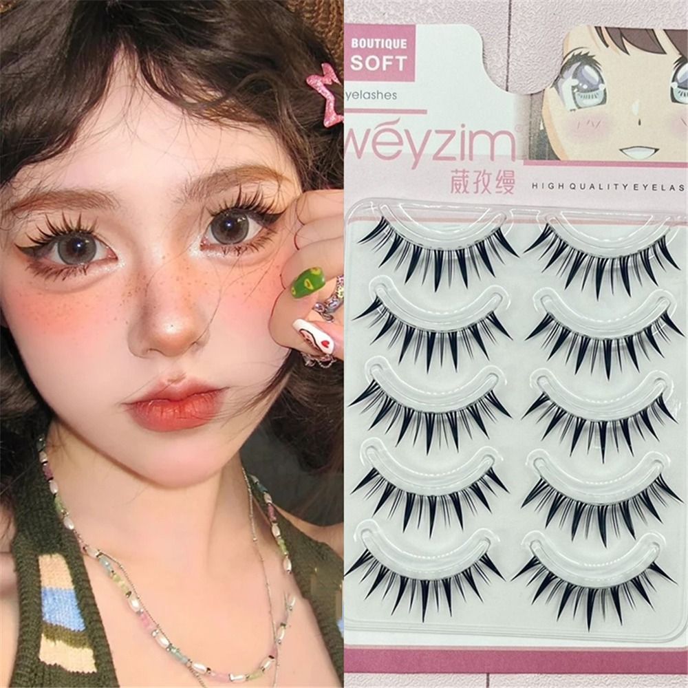 Eyelash Extension Japanese - 5 Par Japońskich Sztucznych Rzęs do