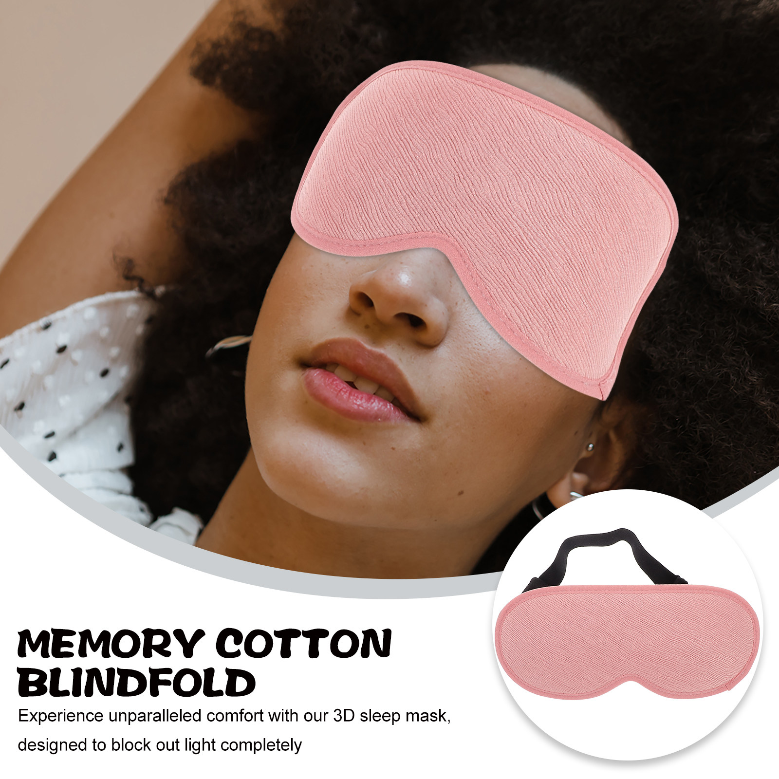 Maska do spania 3D z wyprofilo – Eyelash Extension For Men recenzja i cena