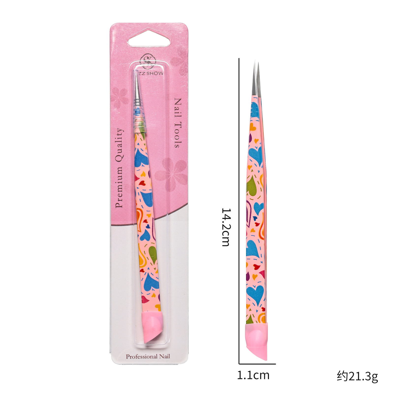 1/2 szt. Dwustronne pęsety do  – Eyelash Extension Japanese recenzja i cena
