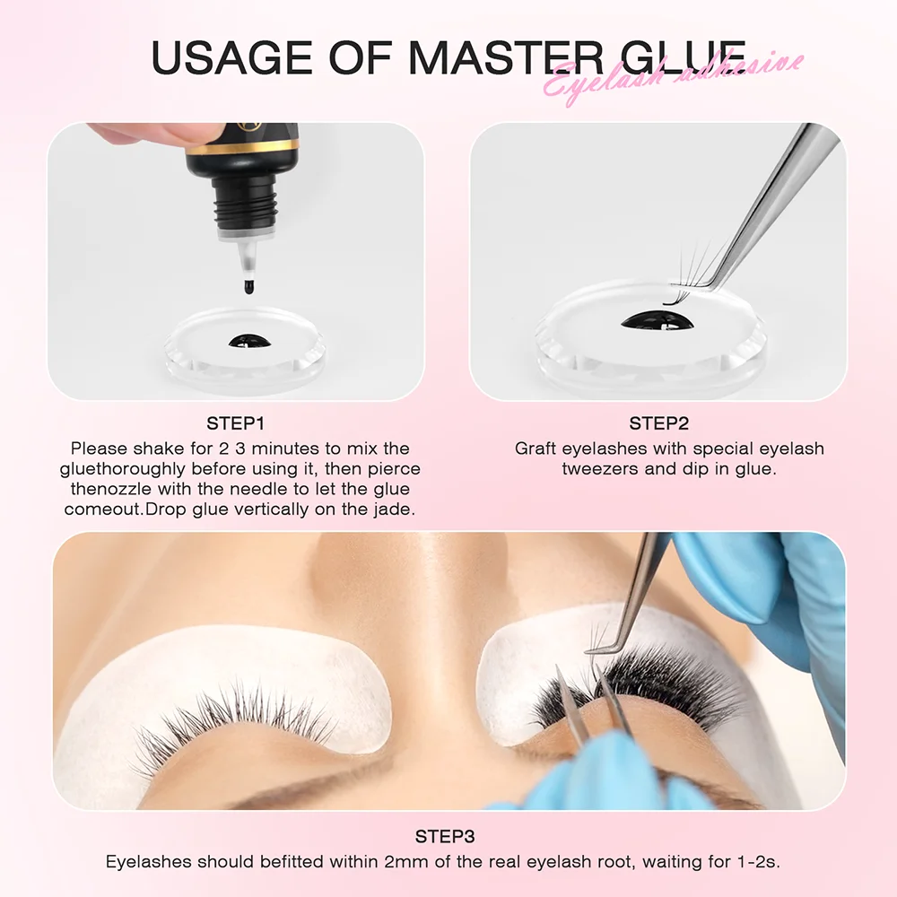 5/10 SZT. Klej do przedłużania – Eyelash Extension Glue For Sensitive Eyes recenzja i cena