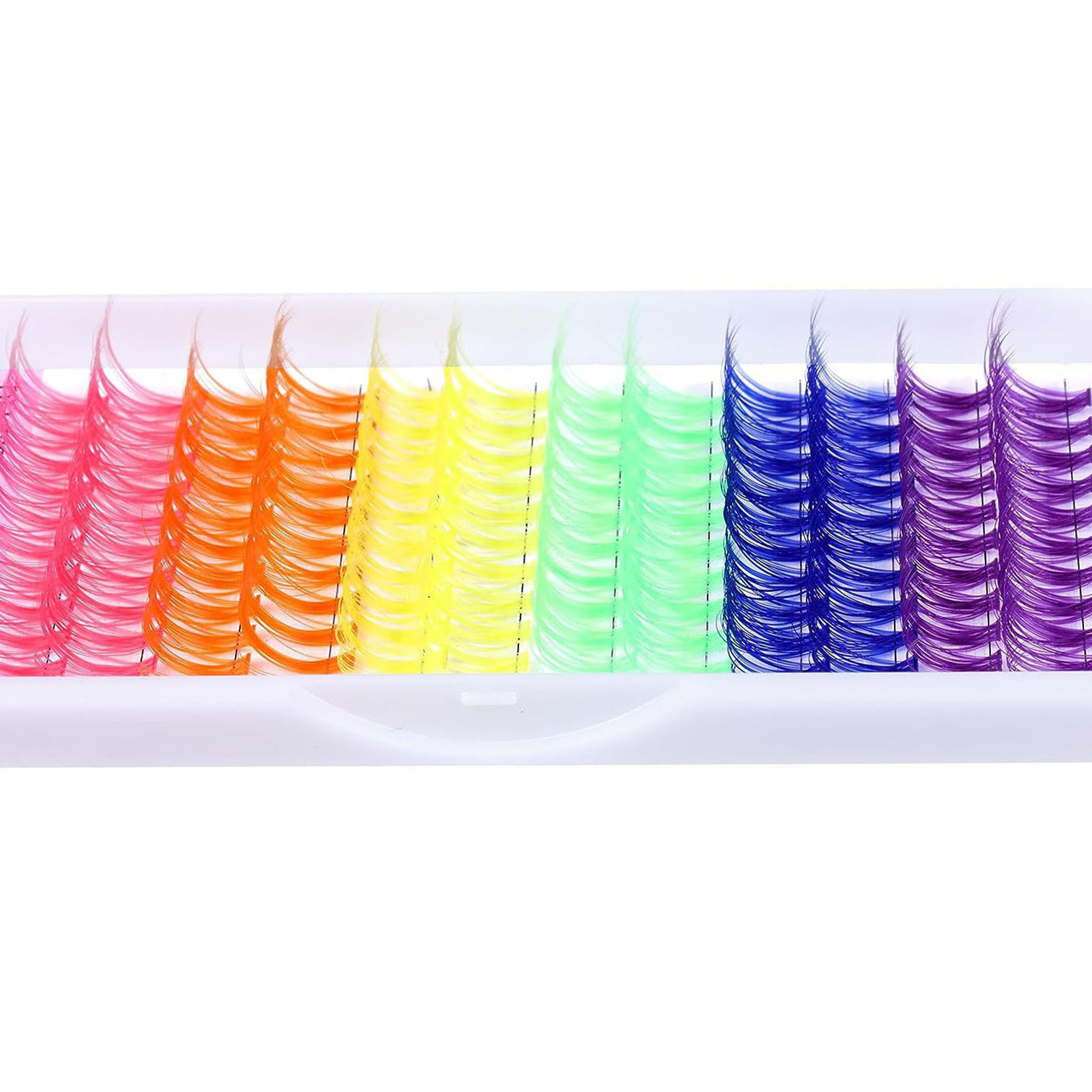 DIY przedłużanie rzęs kolorowe – Funny Eyelash Extension recenzja i cena