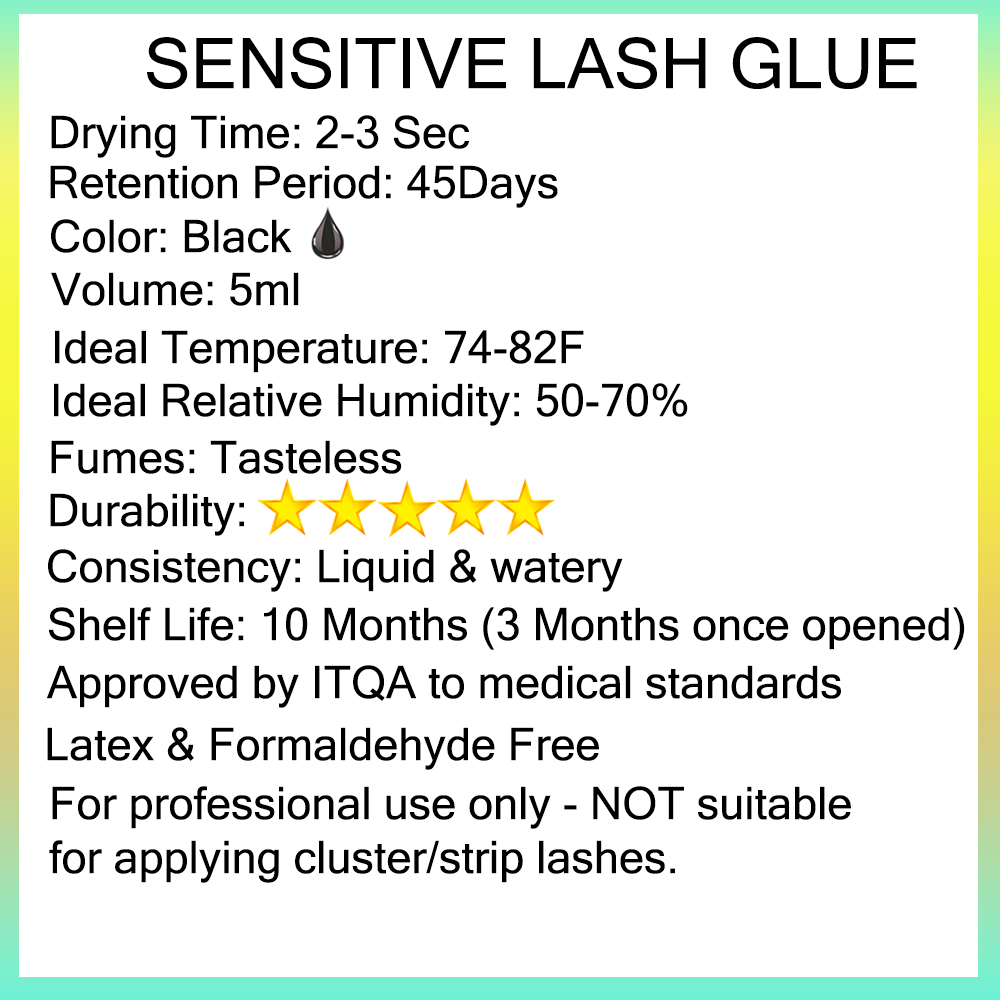 KODIES GEL Sensitive Eyelash G – Eyelash Extension Glue For Sensitive Eyes recenzja i cena