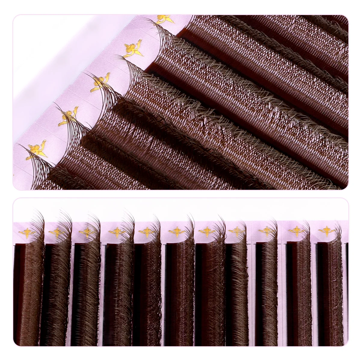 ARISON Brown 3D/4D/5D W-shape  – Funny Eyelash Extension recenzja i cena