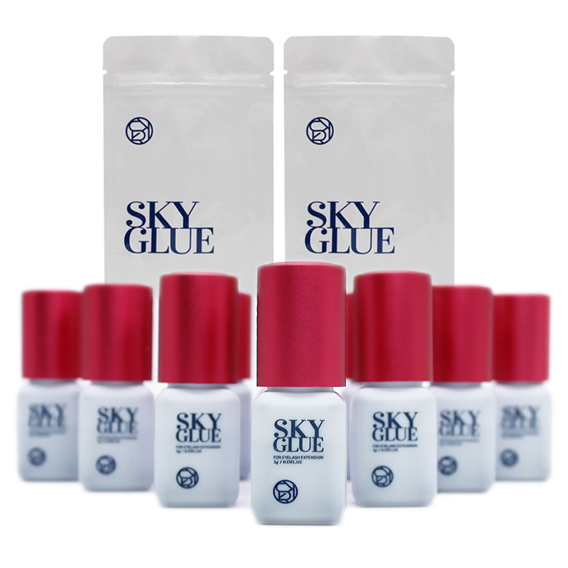 10 butelek SKY Klej do przedłu – Eyelash Extension Korea recenzja i cena