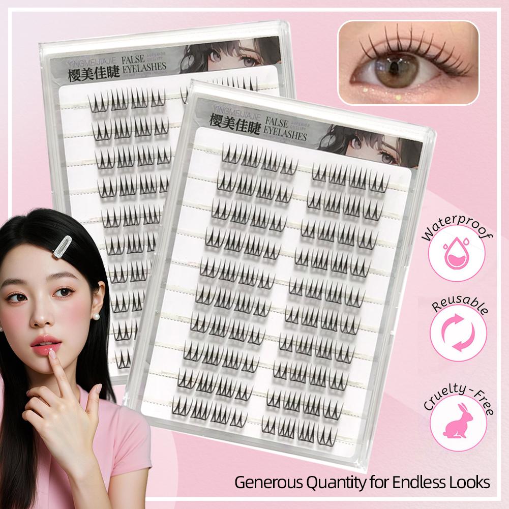 Sztuczne rzęsy w kształcie lit – Eyelash Extension Korea recenzja i cena