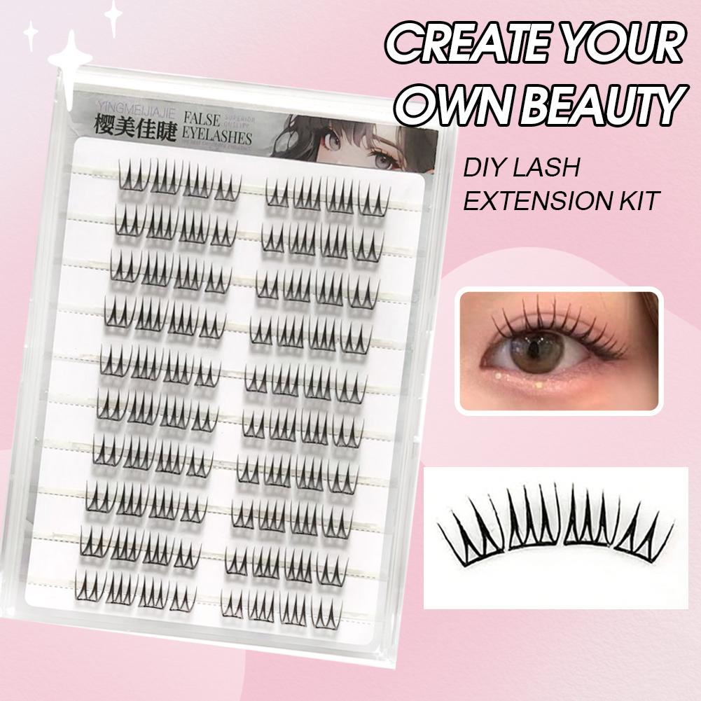 Sztuczne rzęsy w kształcie lit – Eyelash Extension Korea recenzja i cena