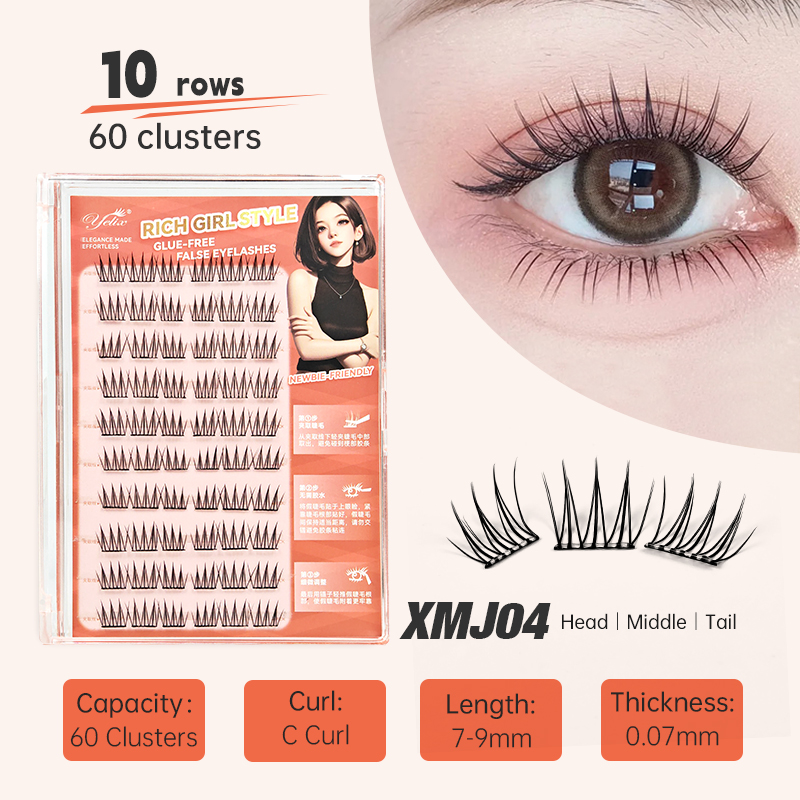 Yelix DIY Samoprzylepne Kępki  – Eyelash Extension Korea recenzja i cena