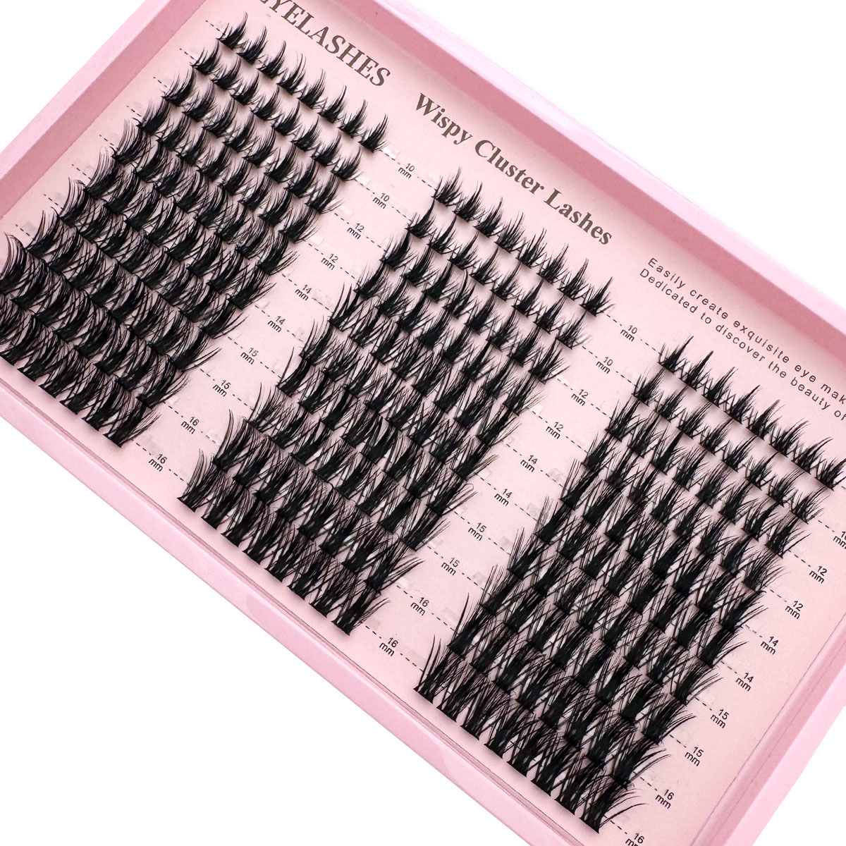 300 szt. Kępek rzęs Wispy, nat – Funny Eyelash Extension recenzja i cena