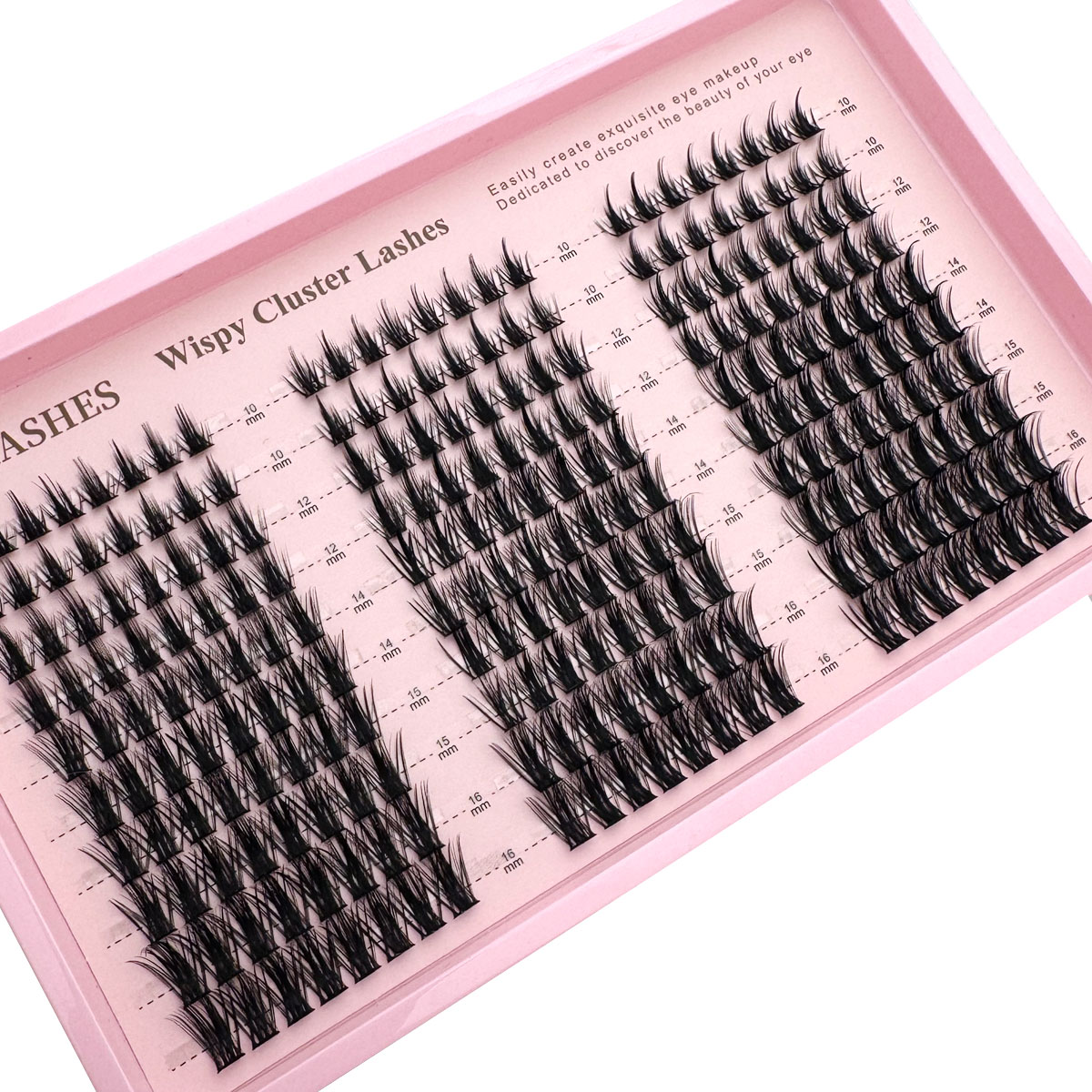 300 szt. Kępek rzęs Wispy, nat – Funny Eyelash Extension recenzja i cena